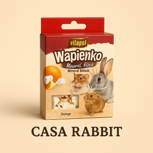 בית הארנב - Casa Rabbit מוצרים נלווים לארנבים אבן גיר למכרסמים 