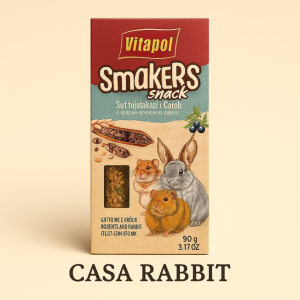 בית הארנב - Casa Rabbit מזון לארנב חטפים למכרסמים 