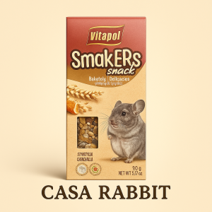 בית הארנב - Casa Rabbit מזון לארנב חטפים למכרסמים 