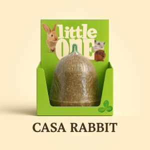 בית הארנב - Casa Rabbit מזון לארנב קערת קירסום אספסת למכרסמים