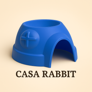 בית הארנב - Casa Rabbit מוצרים נלווים לארנבים בית מסתור למכרסמים