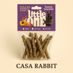 בית הארנב - Casa Rabbit מזון לארנב חטיף מקלות מתוקים למכרסמים