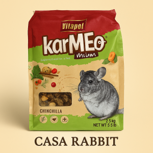 בית הארנב - Casa Rabbit מזון לצינצילה מזון למכרסמים מיקס צינצילה